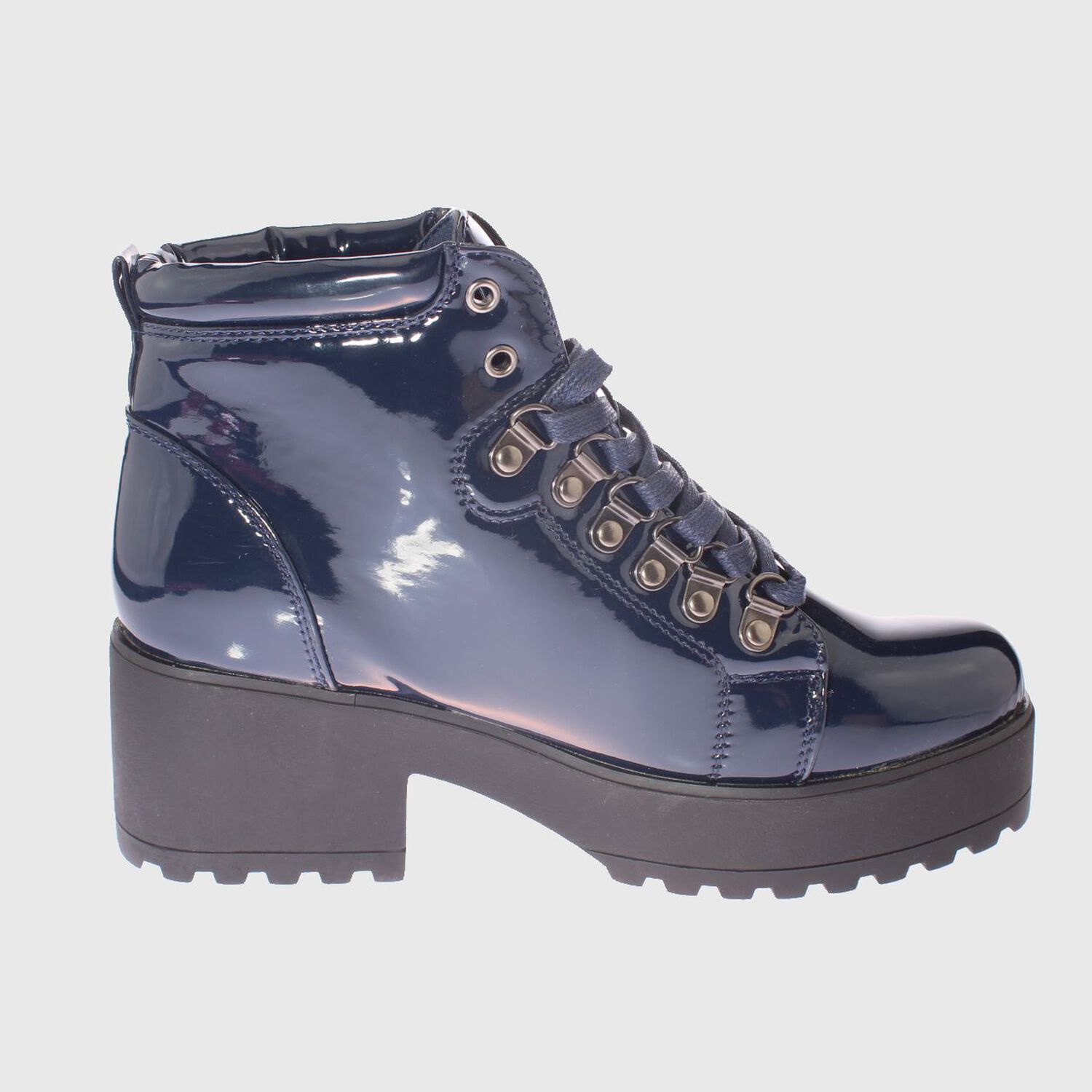 Botin Charol Dark Blue V&iacute;a Franca Art. 52002b31121sldblue image number 3.0